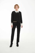 PANTS MONOCHROME STRAIGHT LINE - Image 2