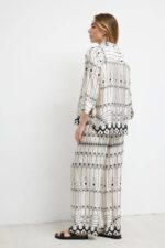 ΜΠΛΟΥΖΑ ΡΙΧΤΗ ΜΕ 3/4 ΜΑΝΙΚΙΑ - Image 5