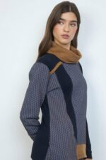 ΜΠΛΟΥΖΑ ΜΕ ΞΕΧΕΙΛΩΤΟ ΓΙΑΚΑ ΔΙΧΡΩΜΗ - Image 3