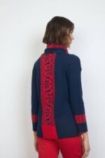 ΜΠΛΟΥΖΑ ΜΕ ΞΕΧΕΙΛΩΤΟ ΓΙΑΚΑ ΔΙΧΡΩΜΗ - Image 3